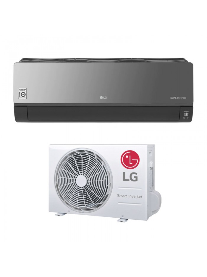 3.5KW Wandmodel LG Artcool met UVnano - Zwart (Inclusief standaard montage) - LG Airconditioning