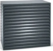 Evolar Evo-cover Large Antraciet aluminium gepoedercoat - KH Installaties Onbekend