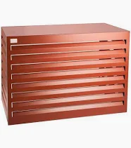 Evolar Evo-cover Large Steenrood aluminium gepoedercoat - KH Installaties Onbekend